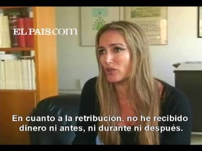 Entrevista a Patrizia D'Addario, prostituta y testigo en la investigación judicial de Bari que analiza el reclutamiento de prostitutas y 'velinas' para las fiestas de Silvio Berlusconi