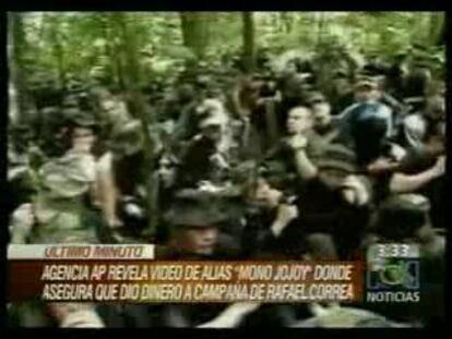 Las FARC dicen que financiaron a Correa