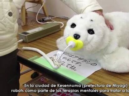 El robot-mascota 'Paro'.