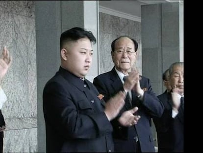 Kim Jong-un preside los fastos por el centenario de su abuelo.