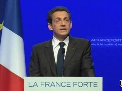 Sarkozy: "Seré un francés más"