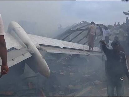 Más de 150 personas fallecen en un accidente aéreo en Nigeria