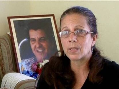 Ofelia Acevedo, viuda del disidente cubano Oswaldo Payá.