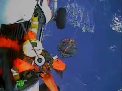 Muere una tripulante en el naufragio del buque ‘Bounty’