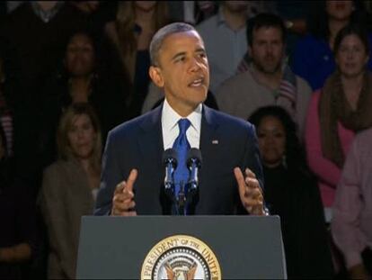 Obama tras su reelección: “Para EE UU, lo mejor está por venir”