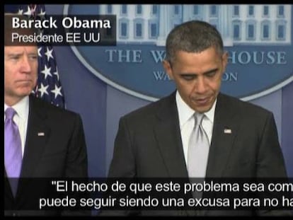 Obama anuncia medidas inmediatas para el control de armas