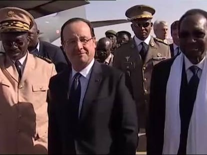 Tombuctú recibe con júbilo al ‘libertador’ François Hollande