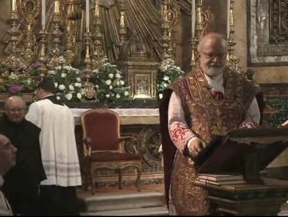 Sean O’Malley, bloguero vestido con el hábito franciscano