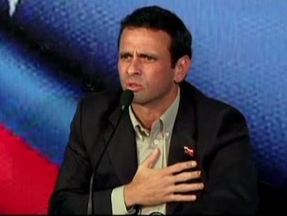 Capriles acepta liderar a la oposición venezolana en las próximas presidenciales
