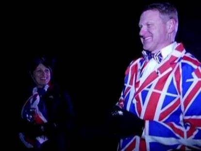 Euforia británica en las Malvinas
