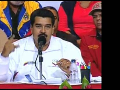 Maduro pide a España que “saque sus narices” de Venezuela