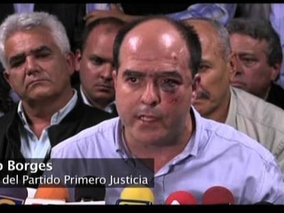 La violencia se apodera del Parlamento de Venezuela