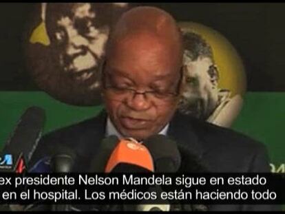 El presidente sudafricano, Jacob Zuma.