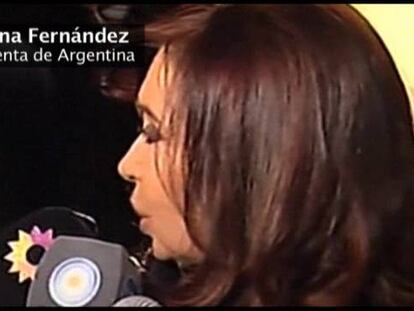 La presidenta argentina, Cristina Fernández.