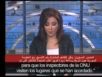Siria acepta la inspección de Naciones Unidas ante la presión internacional