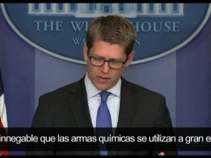 El portavoz de la Casa Blanca, Jay Carney.