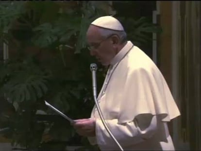 El Papa:“Es una vergüenza”