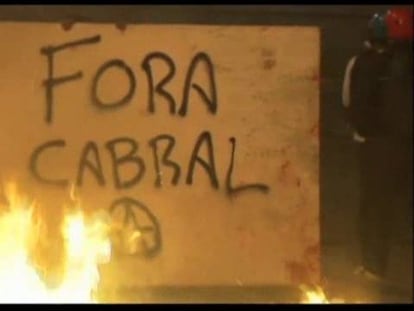 El vandalismo hace estragos en el centro de Río