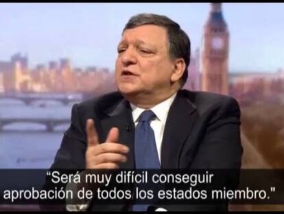 Barroso ve “casi imposible” la adhesión de una Escocia independiente a la UE