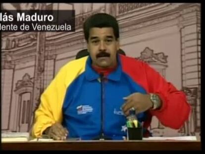 Maduro habla sobre los diplomáticos de EE UU