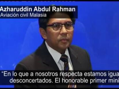 Azharuddin Abdul Rahman, diretor da Aviación Civil de Malasia.