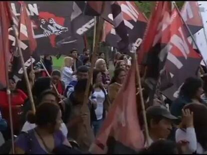 Continúan las protestas en Venezuela.