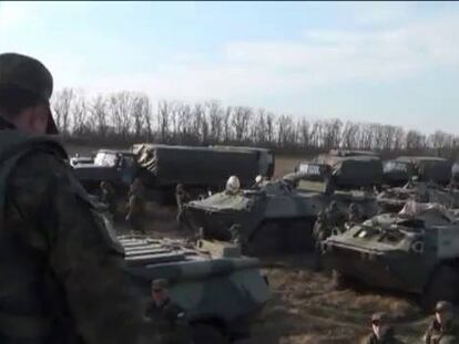 Moscú retira parte de sus tropas de territorio ucranio.