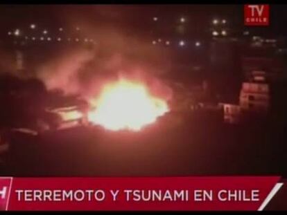 Chile decreta estado de catástrofe nas zonas afetadas por um forte terremoto