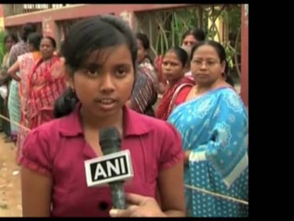 Celebración de las mayores elecciones del mundo en la India.