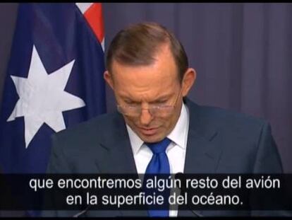 Australia abandona la búsqueda del avión desaparecido.