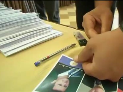 Imágenes de la jornada de votación en Siria.