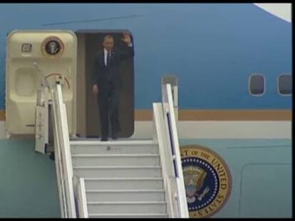 Obama aterriza en Polonia para calmar la tensión con Rusia.