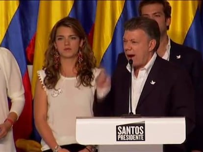 Santos gana las elecciones en Colombia en segunda vuelta.