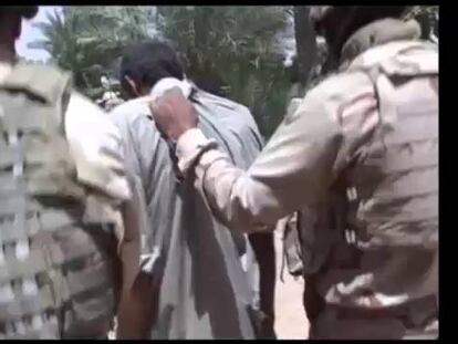 El Ejército iraquí vigila el norte de Bagdad.