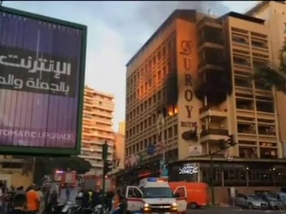 Nuevo atentado en un Hotel en Beirut, capital de Líbano.