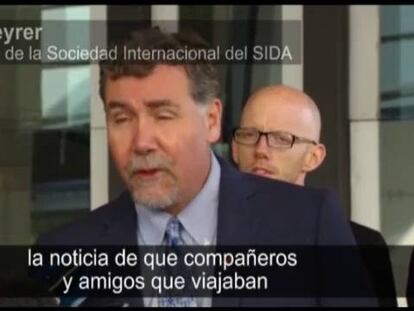 Declaraciones del presidente de la Sociedad Internacional del SIDA