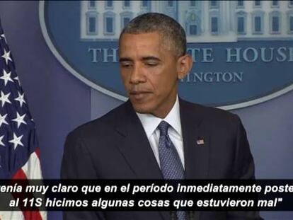 Obama: Estados Unidos “torturó a gente” tras los atentados del 11-S