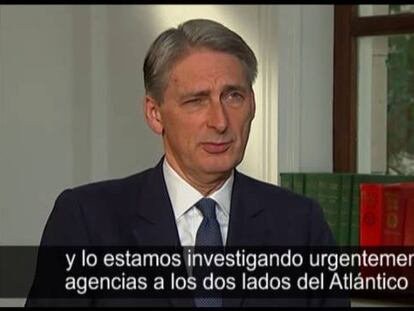 El ministro de Exteriores británico muestra su preocupación por la decapitación del periodista estadounidense en Siria.