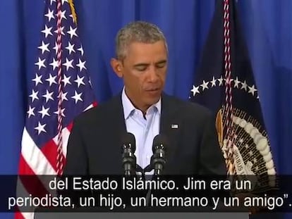 Barack Obama, preocupado tras el asesinato de Foley.