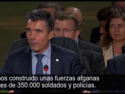 La OTAN debate sobre la situación actual de Afganistán.