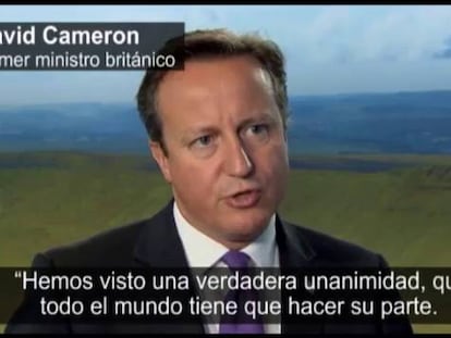 Reacción de David Cameron ante la amenaza del EI.