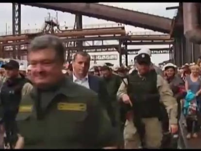 Poroshenko assegura que os rebeldes libertaram 1.200 prisioneiros de guerra