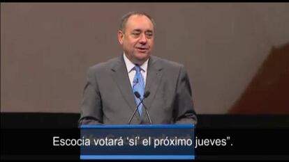 Declaraciones de Salmond y Milliband