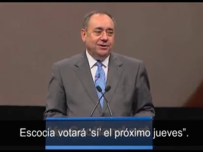 Declarações de Salmond e Milliband