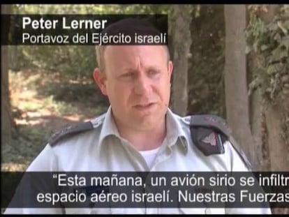 Israel derriba un avión sirio sobre los Altos del Golán