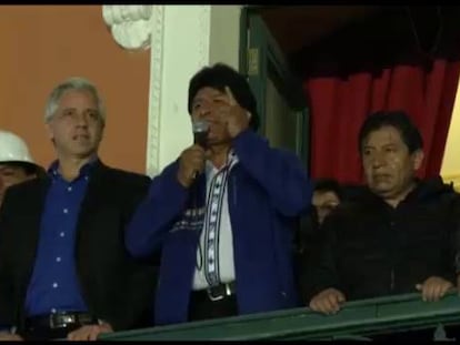 Bolivia reelige a Evo Morales para un tercer mandato