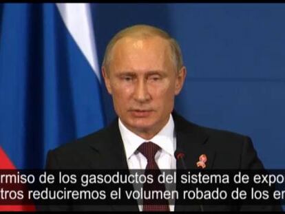 Putin adverte sobre possíveis cortes de gás para a Europa.