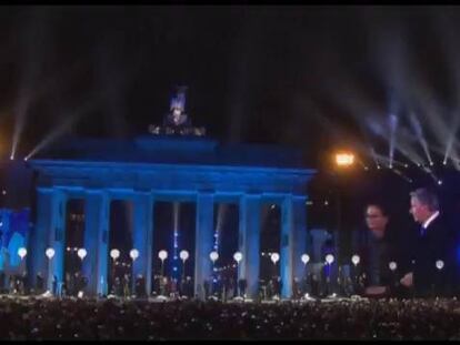 Berlín celebra en casa la libertad