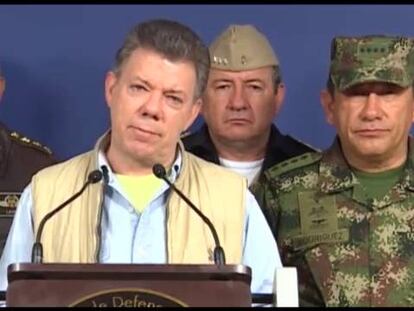 Santos suspende el diálogo con las FARC por el rapto de un general