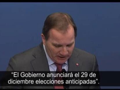 La ultraderecha provoca la caída del Gobierno de izquierda en Suecia